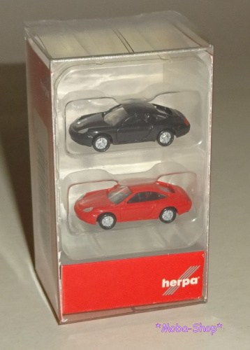 Herpa 065122 PKW Set Porsche 911 (2 Stück)
